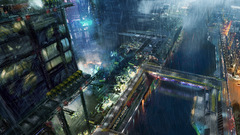 Paris Remember Me cityscapes artwork futuristic