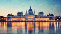Parliament architecture reflections hungary