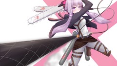 Parody anime girls chainsaw vocaloid yuzuki yukari shingeki no 