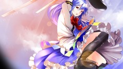 Parody anime girls touhou hinanawi tenshi shingeki no kyojin