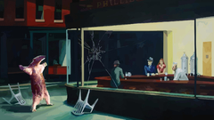 Parody Nighthawks At The