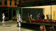 Parody Nighthawks At The