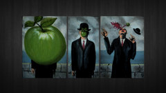 Parody Rene Magritte Son
