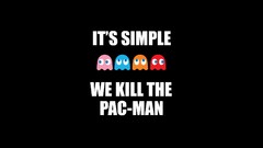 Parody The Dark Knight ghosts pac-man