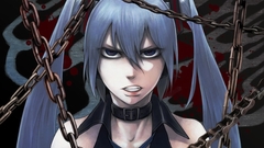 Parted lips vocaloid hatsune