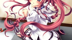 Pastel blush anime girls school uniforms mashiroiro symphony 