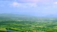 Pasture Ireland landscape aerial