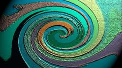 Patchwork trippy acidelic psychedelic