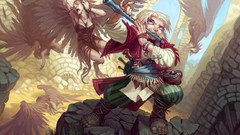 Pathfinder harpy fantasy art