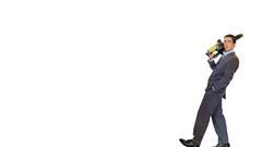 Patrick bateman white background