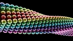 Pattern balls rainbows