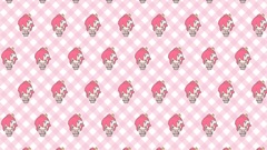 Pattern pink tengen toppa