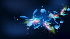 Patterns abstract multicolor