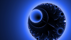 Patterns blue background abstract