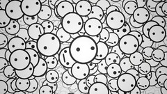 Patterns emoticons Templates faces emoticon meme minimalistic 