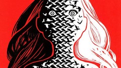 Patterns eyes woman abstract marvel artwork