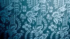 Patterns floral blue vintage