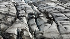 Patterns ice national park iceland