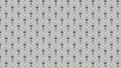 Patterns light tile skulls