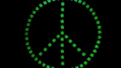 Peace marijuana high Resolution