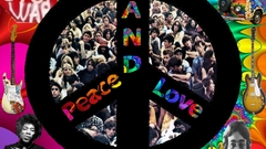 Peace psychedelic guitars John