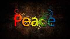 Peace Typography