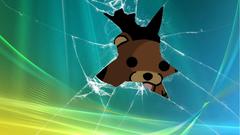 Pedobear broken screen