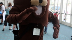 Pedobear cosplay