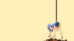 Pedobear Japanese blue hair