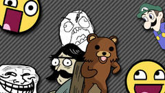 Pedobear meme trollface Awesome