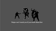 Pedobear ninjas cant catch