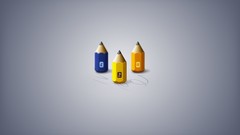 Pencils adobe minimalistic simplistic