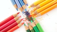 Pencils colored pencils rainbows