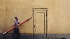 Pencils drawings doors