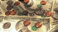 Pennys abstract dimes Money