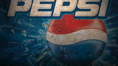 Pepsi logos mural