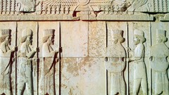 Persian soldiers Persepolis iran