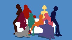 Persona 3 artwork Anime video games Persona series silhouette