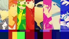persona 4 Persona series Anime anime girls video games collage