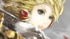 Persona series Aigis Persona 3 video games ammunition face Anime