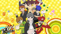 Persona series Anime persona 4 Hanamura Yosuke satonaka chie