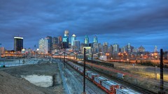 Philadelphia cityscapes skylines