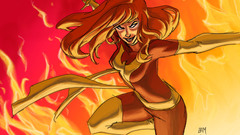 Phoenix marvel comics Dark