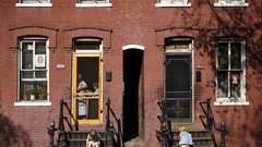 Photo houses row dc This 1942