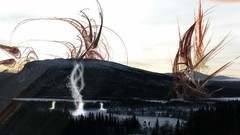 Photo manipulation abstract nature