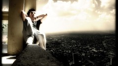 Photo manipulation artwork skylines