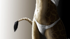 Photo manipulation Giraffes