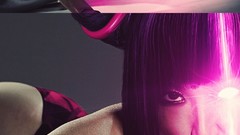 Photo manipulation street fighter video games Juri Juri Han 