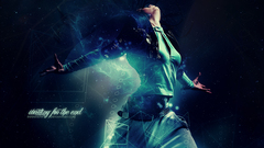 Photo manipulation Turquoise Women dark digital art dancer cyan