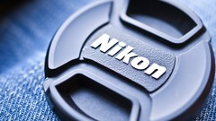 Photographers Nikon dslr camera lens cap